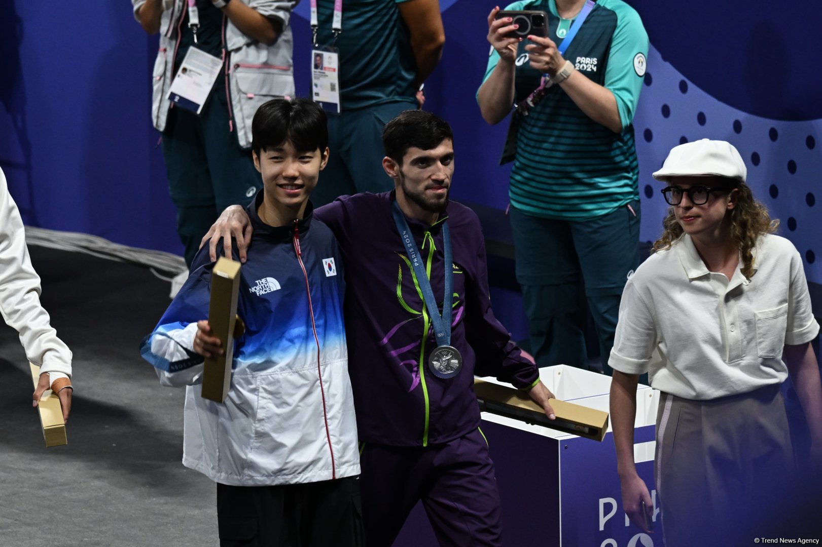 Azerbaijani taekwondoist wins silver medal at Olympic Games (PHOTO)