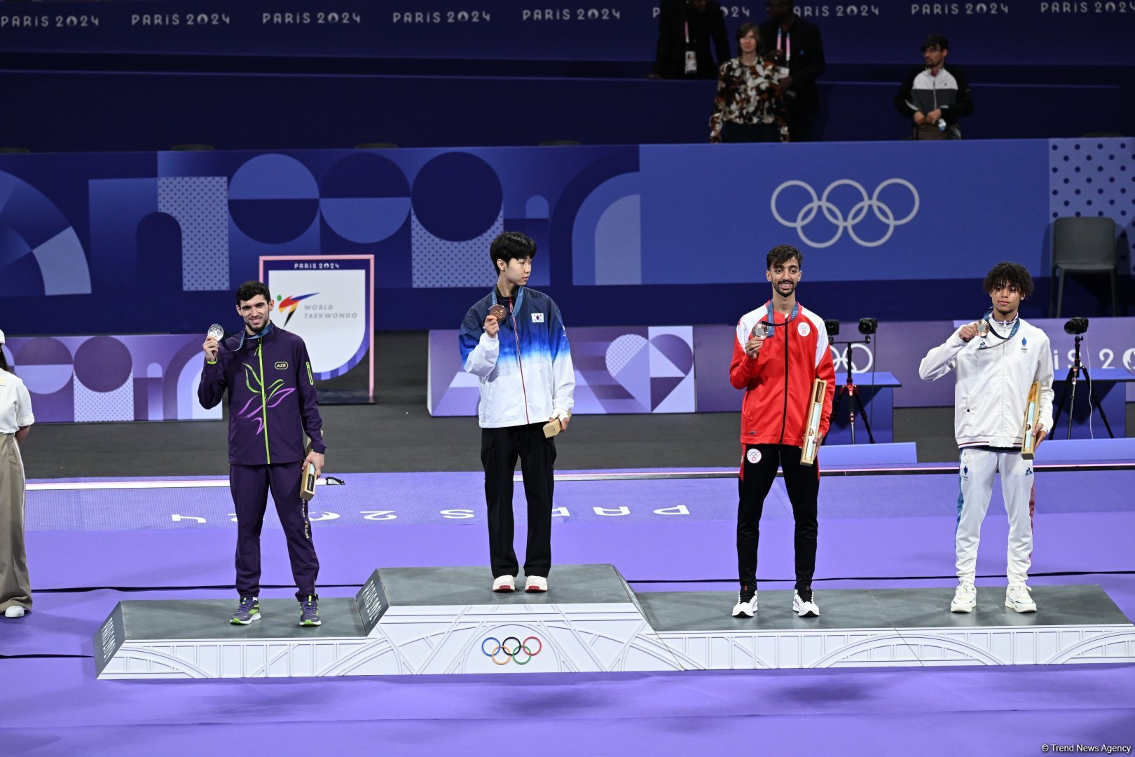Azerbaijani taekwondoist wins silver medal at Olympic Games (PHOTO)