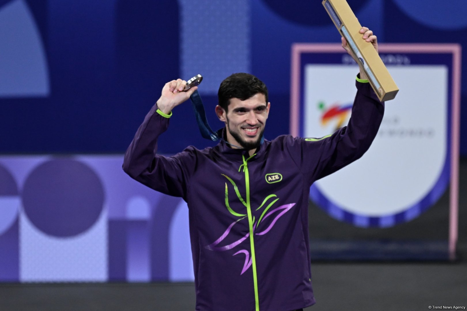 Azerbaijani taekwondoist wins silver medal at Olympic Games (PHOTO)