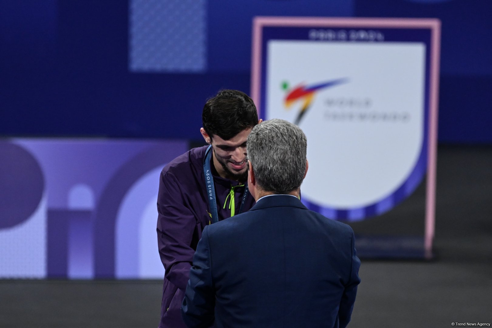 Azerbaijani taekwondoist wins silver medal at Olympic Games (PHOTO)