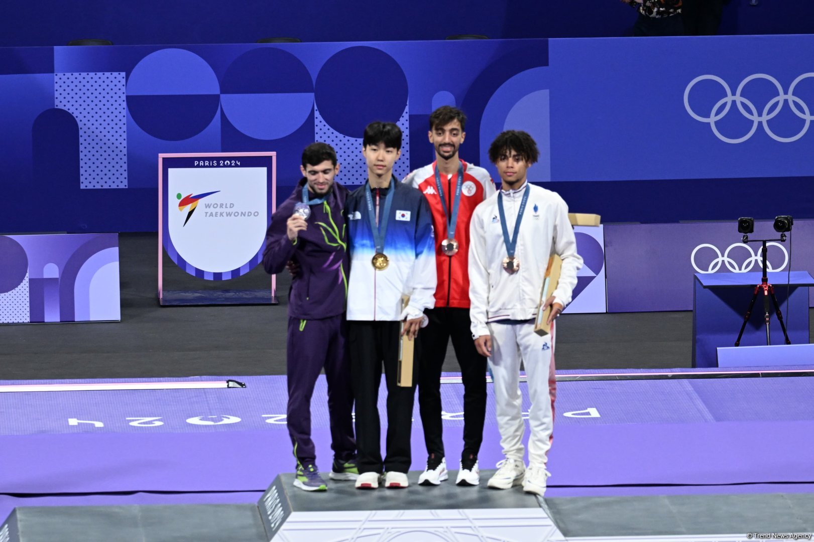 Azerbaijani taekwondoist wins silver medal at Olympic Games (PHOTO)