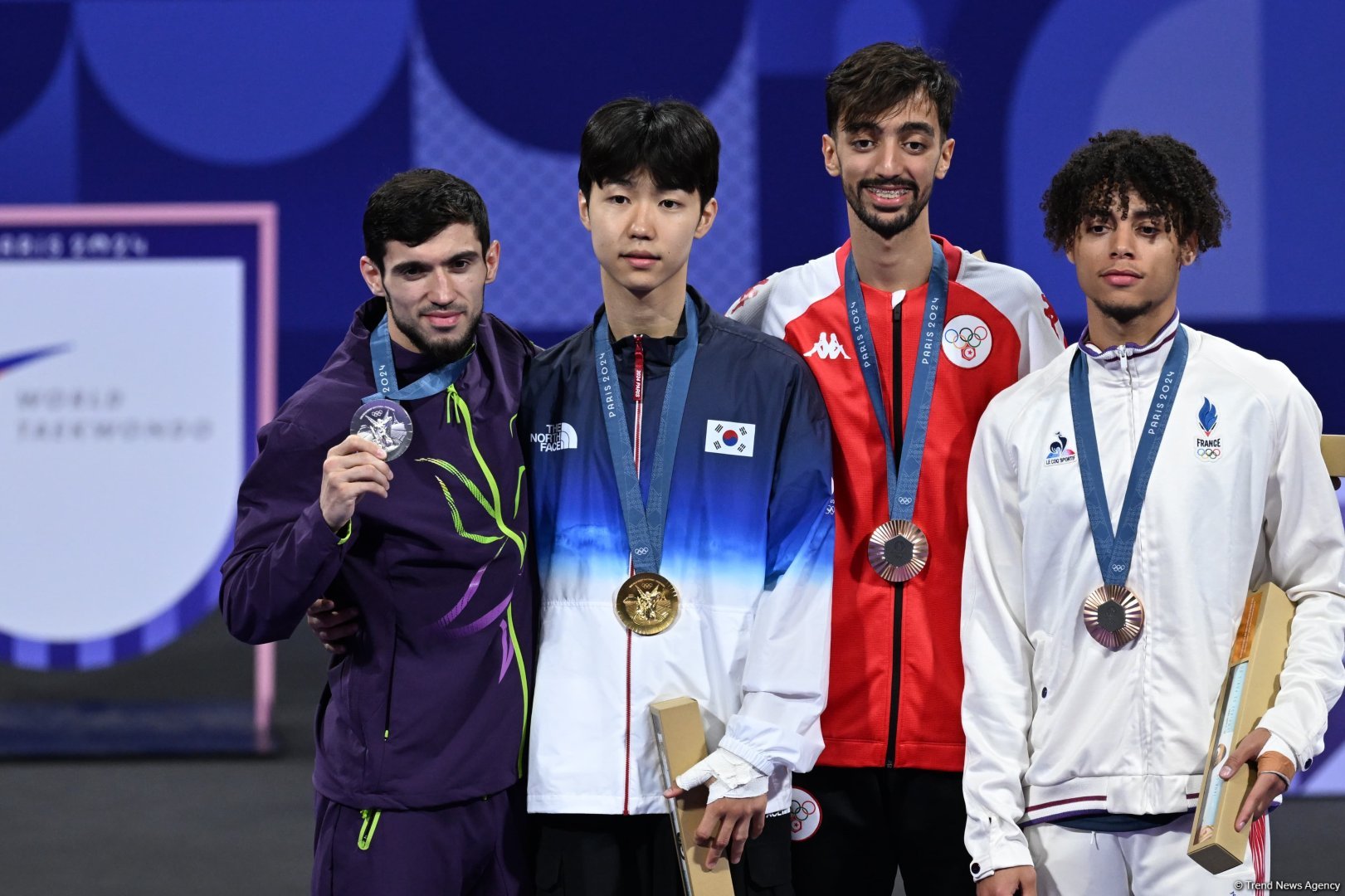 Azerbaijani taekwondoist wins silver medal at Olympic Games (PHOTO)