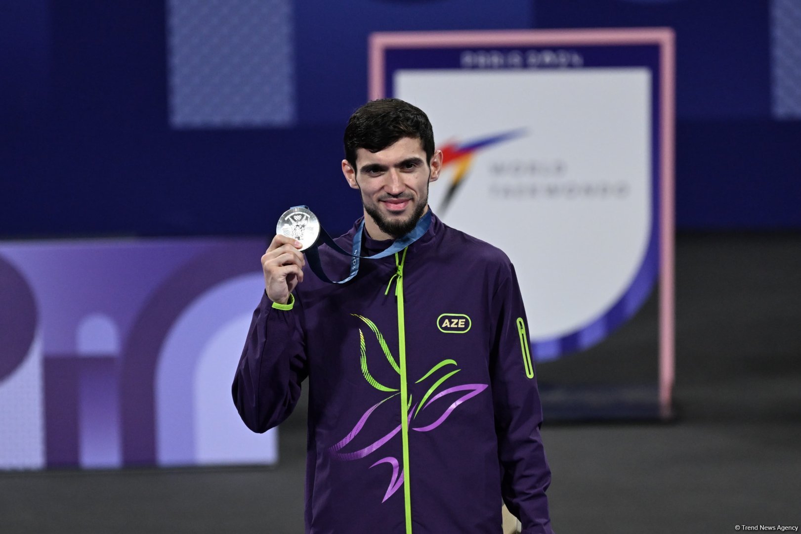 Azerbaijani taekwondoist wins silver medal at Olympic Games (PHOTO)