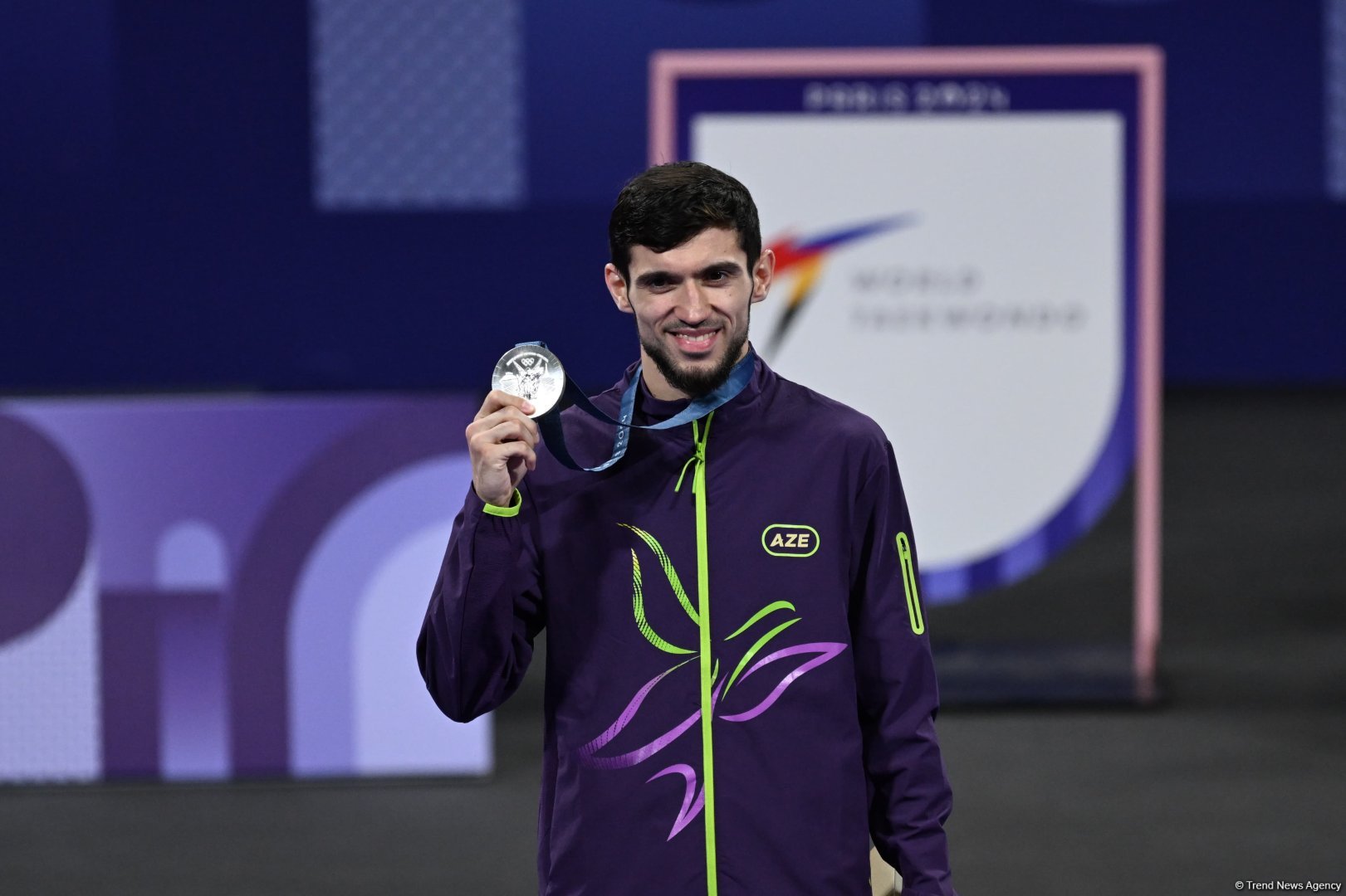 Azerbaijani taekwondoist wins silver medal at Olympic Games (PHOTO)