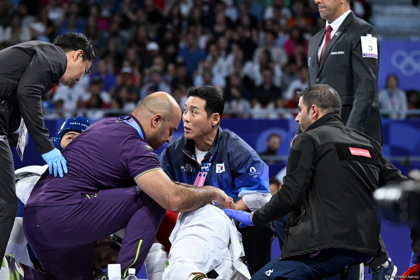 Azerbaijani taekwondoist wins silver medal at Olympic Games (PHOTO)