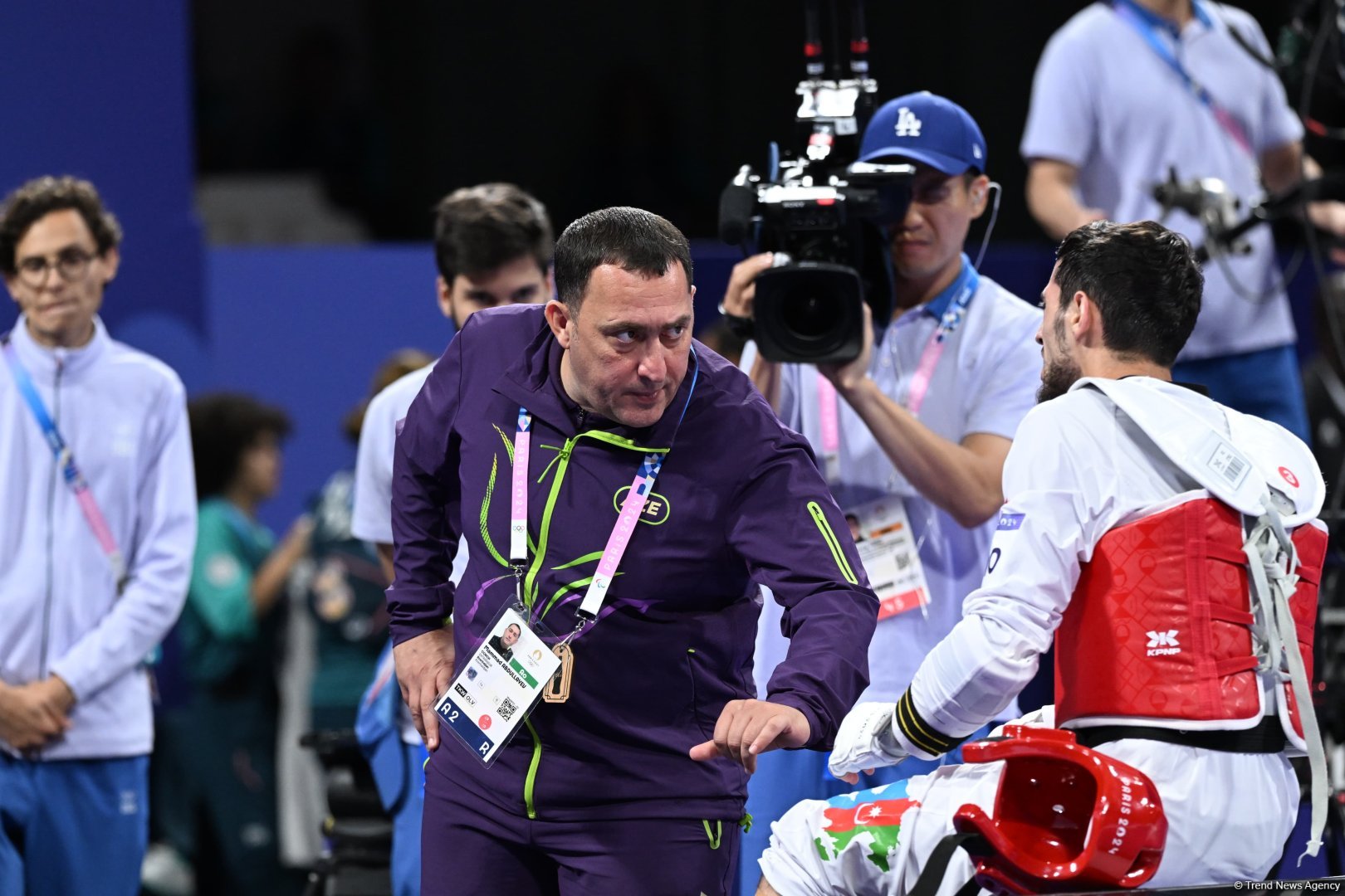 Azerbaijani taekwondoist wins silver medal at Olympic Games (PHOTO)
