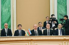 President Ilham Aliyev addresses meeting of Heads of State of Central Asia and Republic of Azerbaijan in Astana (VIDEO/PHOTO)