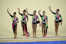 Azerbaijani gymnasts complete second exercise in Paris Olympics group all-around (PHOTO)