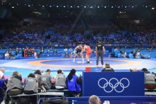 Azerbaijani wrestler to compete for bronze medal at Paris Olympics (PHOTO)