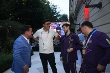 Olympic House in Paris celebrates victories of Azerbaijani athletes (PHOTO)
