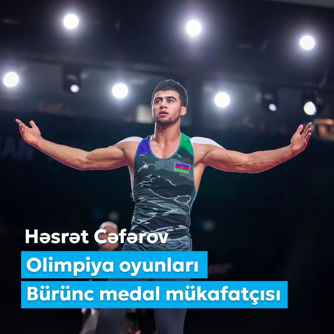 First VP Mehriban Aliyeva makes post on Hasrat Jafarov’s Olympic bronze (PHOTO)