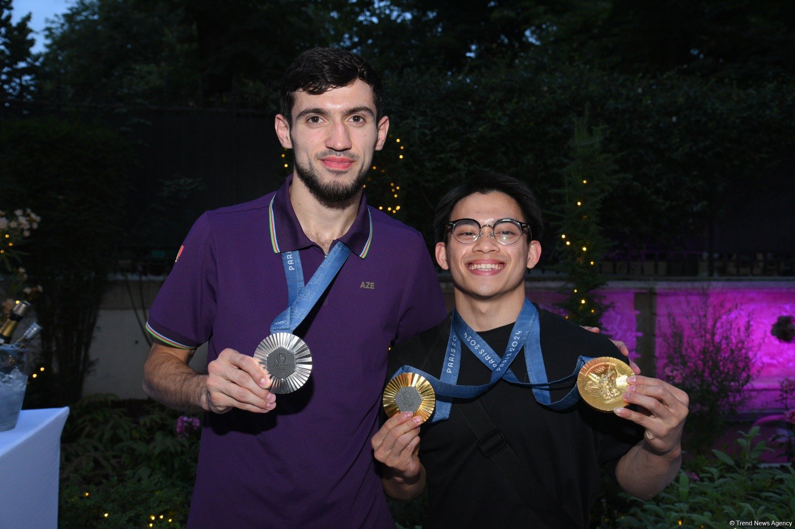 Olympic House in Paris celebrates victories of Azerbaijani athletes (PHOTO)