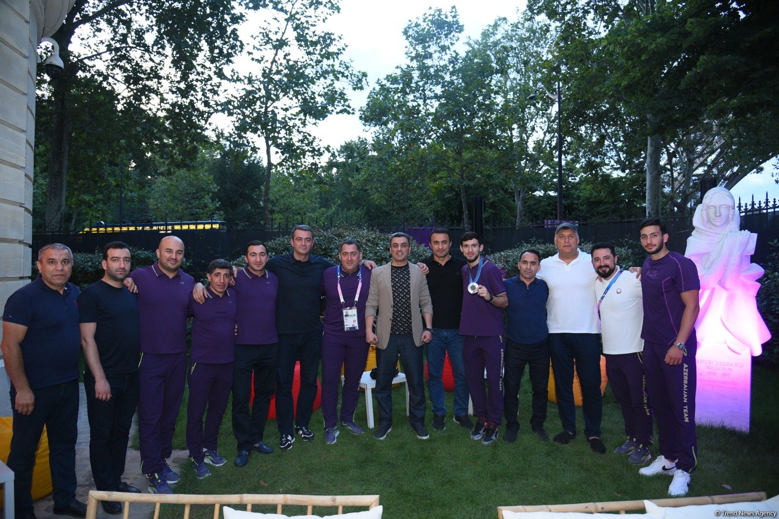 Olympic House in Paris celebrates victories of Azerbaijani athletes (PHOTO)