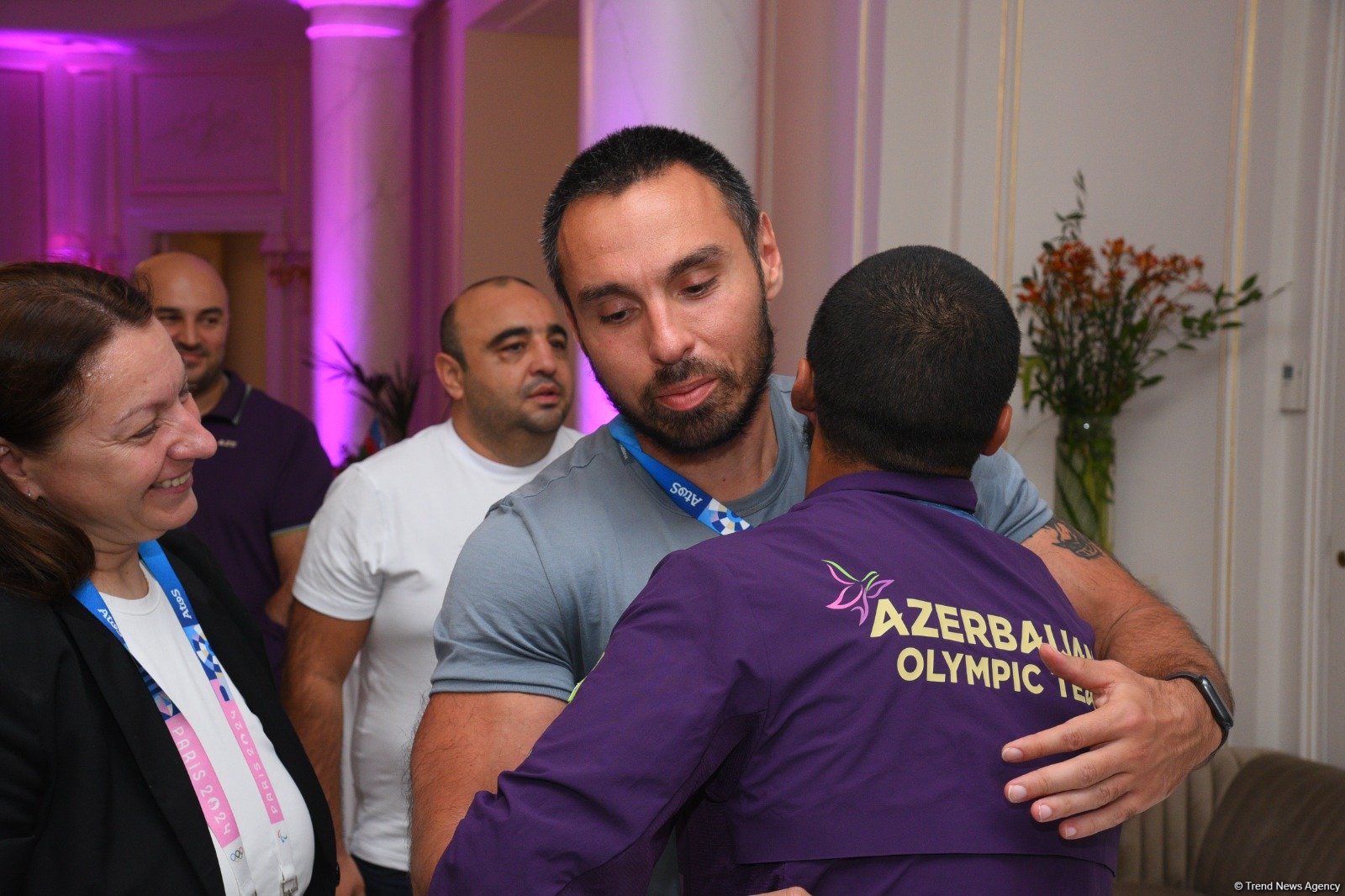 Olympic House in Paris celebrates victories of Azerbaijani athletes (PHOTO)
