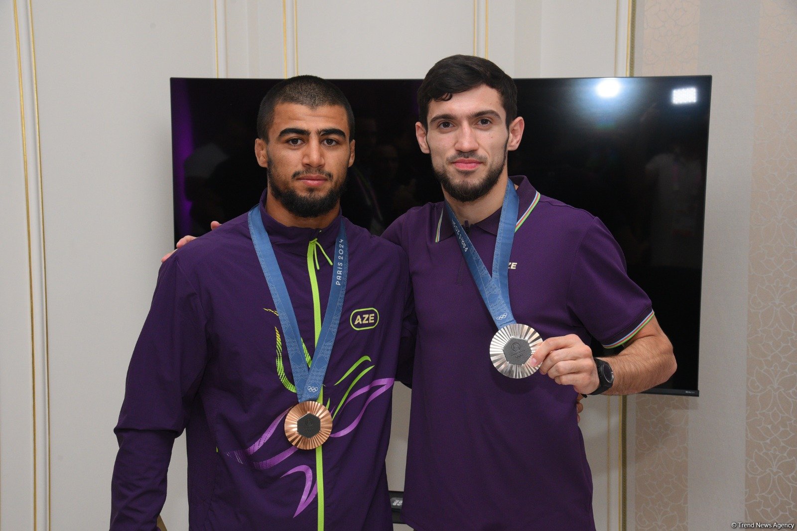 Olympic House in Paris celebrates victories of Azerbaijani athletes (PHOTO)