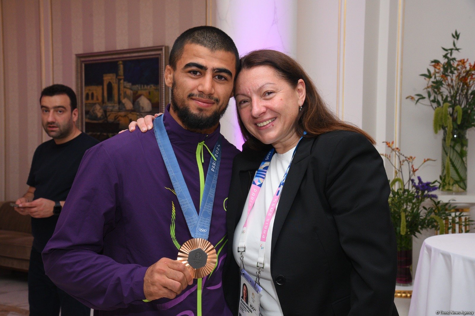 Olympic House in Paris celebrates victories of Azerbaijani athletes (PHOTO)