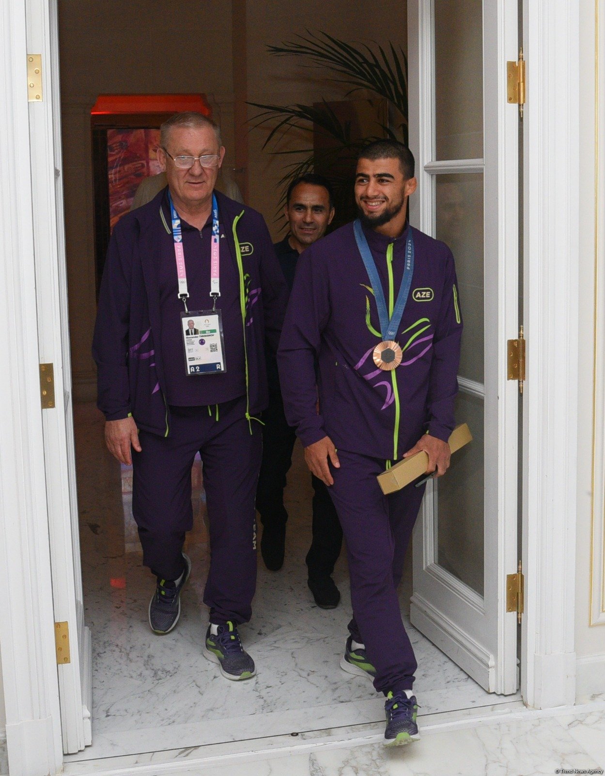 Olympic House in Paris celebrates victories of Azerbaijani athletes (PHOTO)