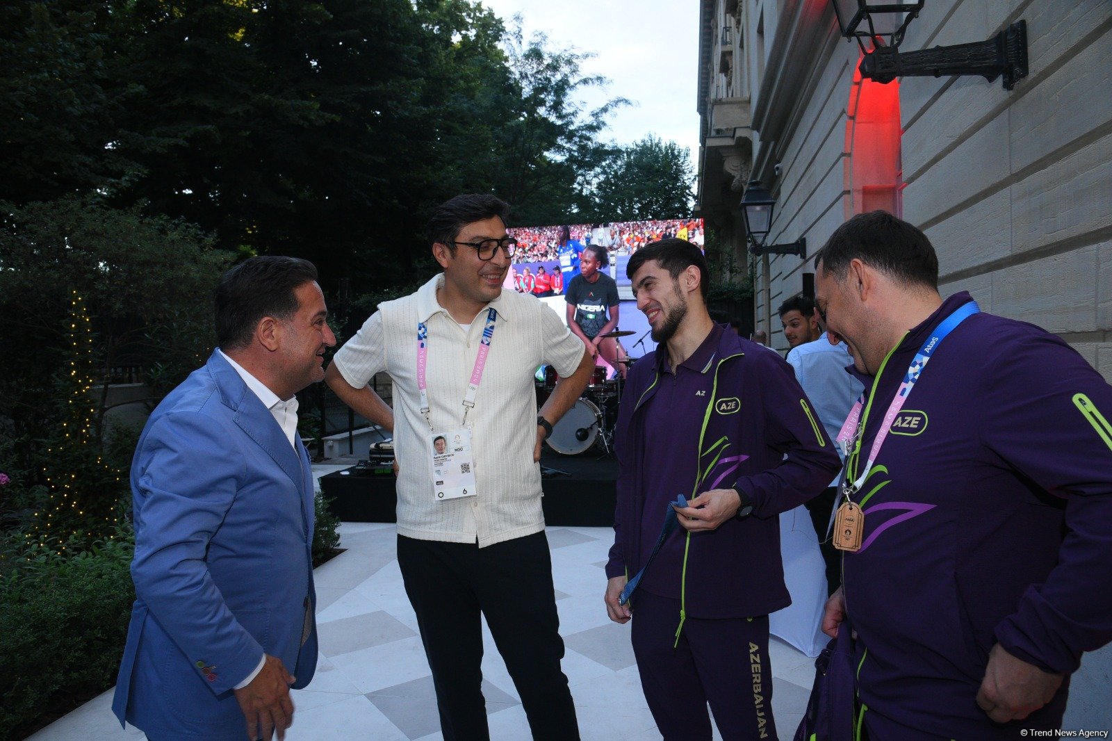 Olympic House in Paris celebrates victories of Azerbaijani athletes (PHOTO)