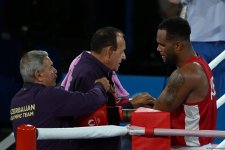 Azerbaijani boxer Alfonso Dominguez wins silver medal at Paris Olympics (PHOTO)