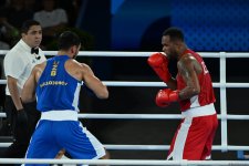 Azerbaijani boxer Alfonso Dominguez wins silver medal at Paris Olympics (PHOTO)