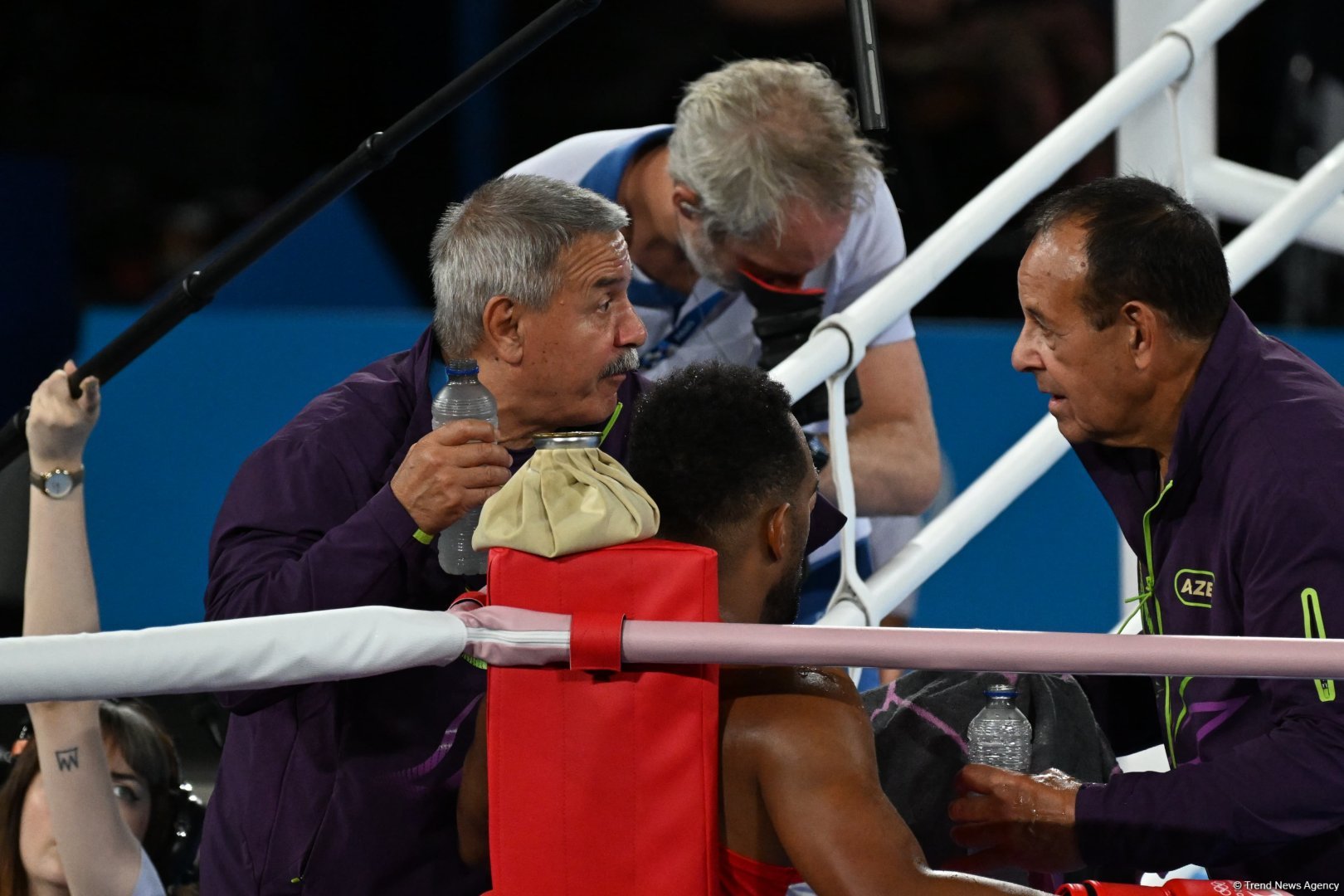 Azerbaijani boxer Alfonso Dominguez wins silver medal at Paris Olympics (PHOTO)