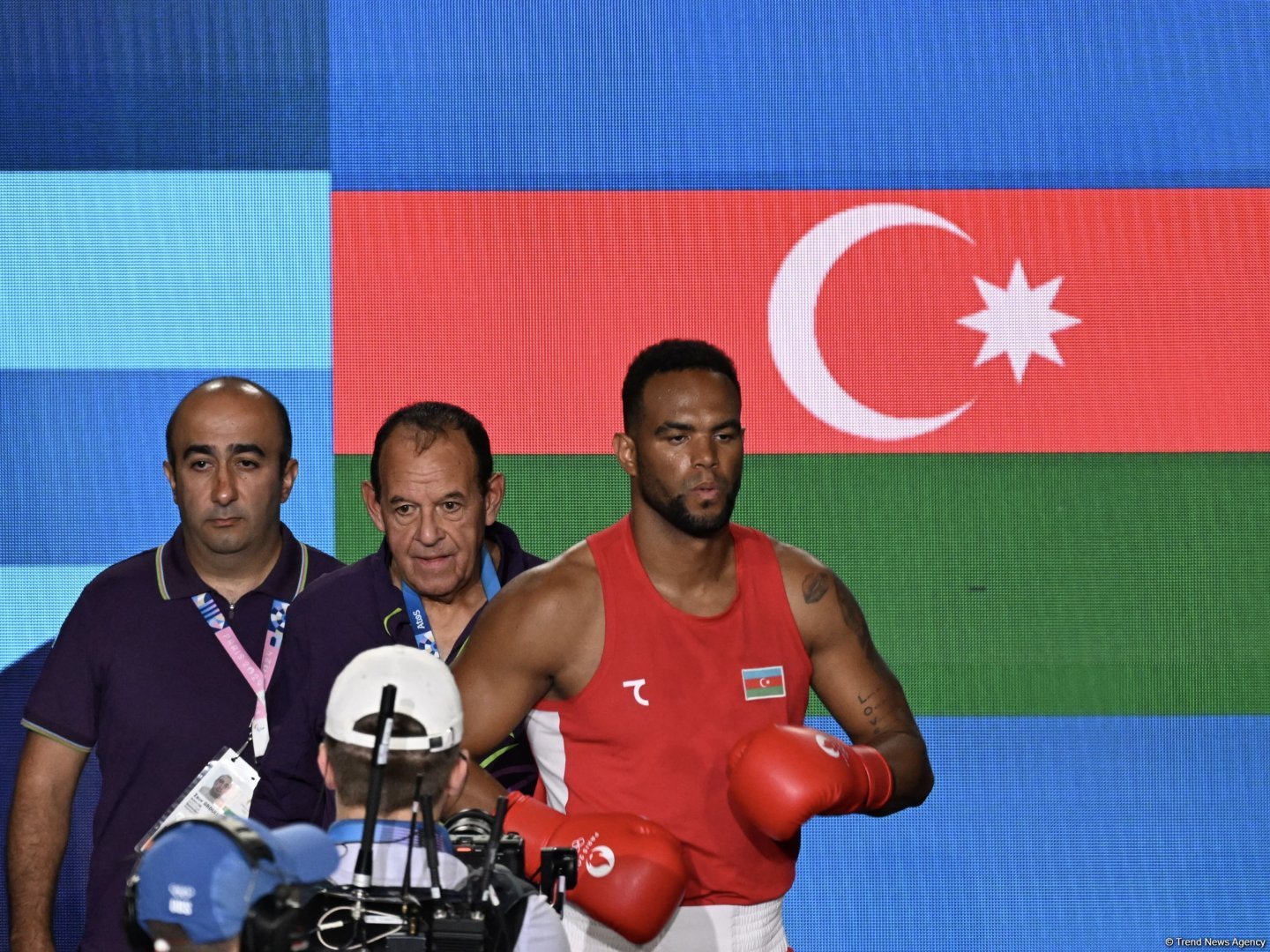 Azerbaijani boxer Alfonso Dominguez wins silver medal at Paris Olympics (PHOTO)