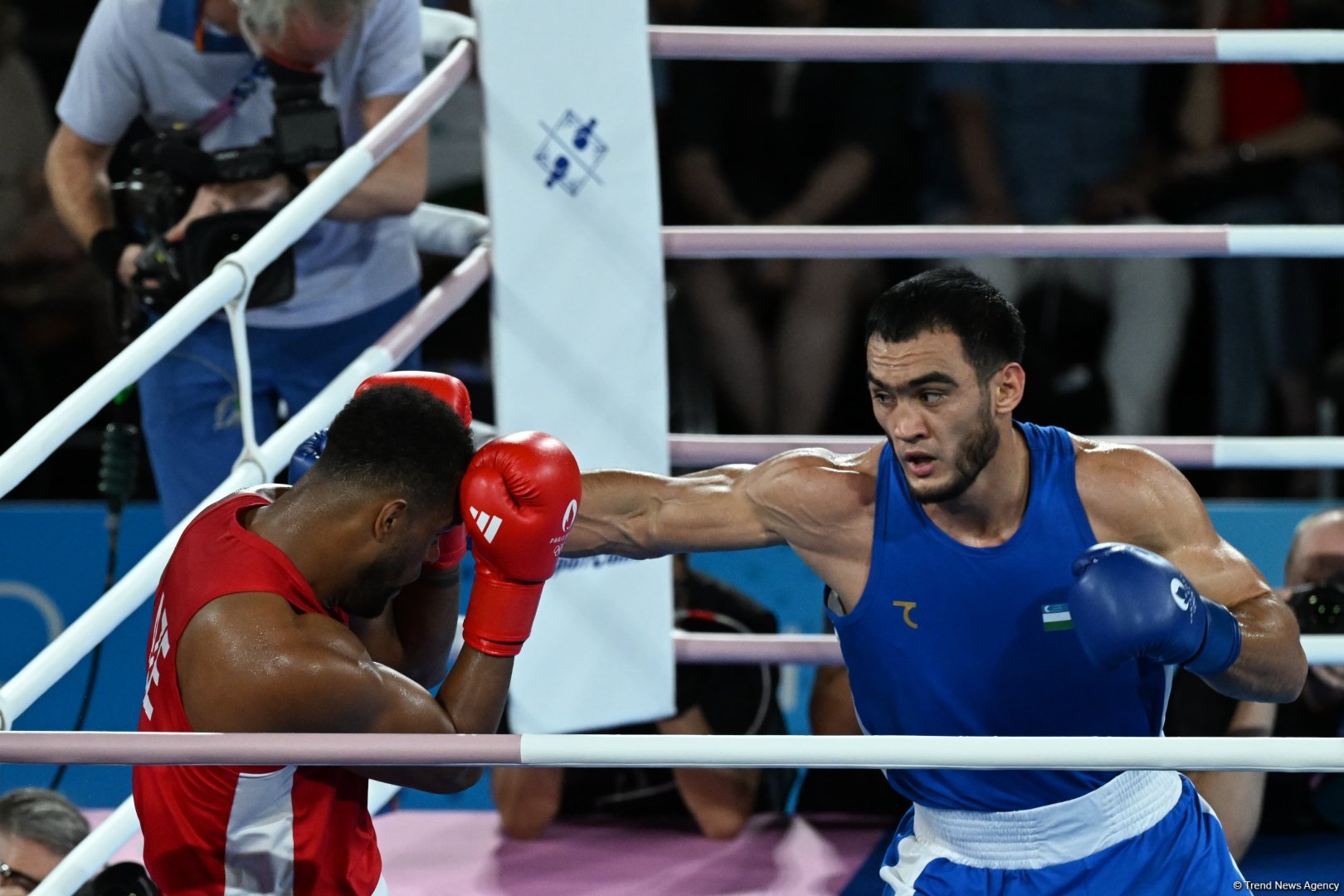 Azerbaijani boxer Alfonso Dominguez wins silver medal at Paris Olympics (PHOTO)