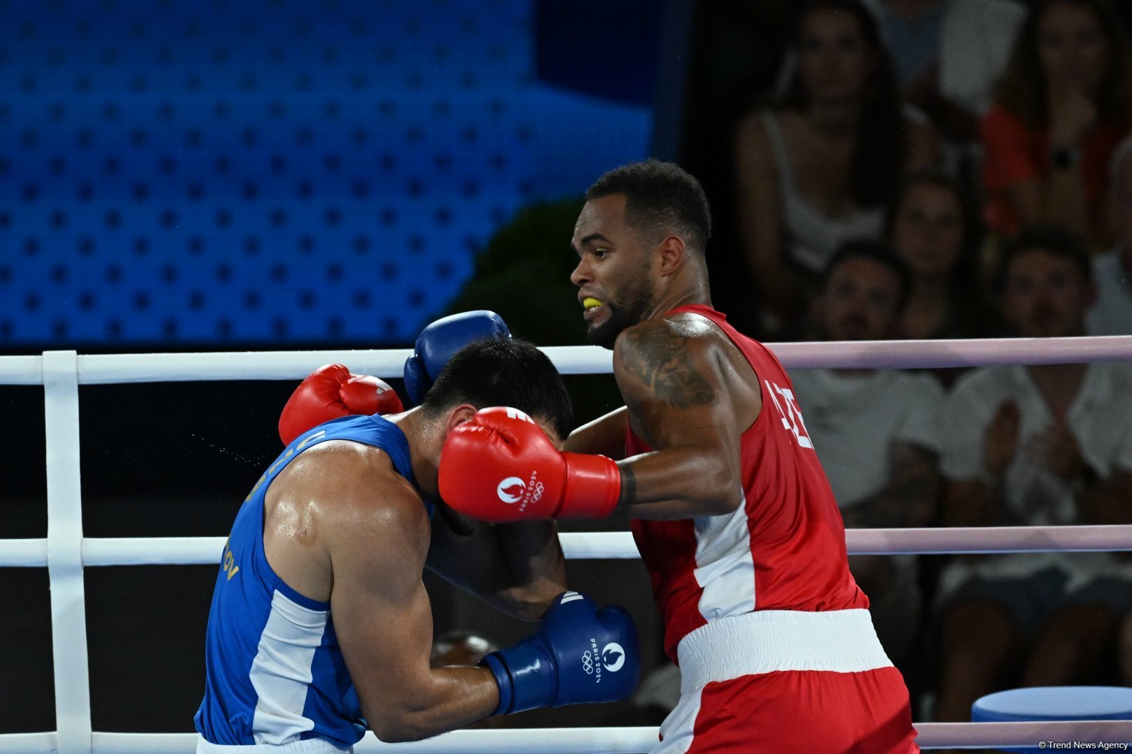 Azerbaijani boxer Alfonso Dominguez wins silver medal at Paris Olympics (PHOTO)