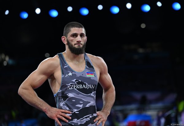 Azerbaijani wrestler Magomedkhan Magomedov wins bronze medal at Olympics (PHOTO/VIDEO)