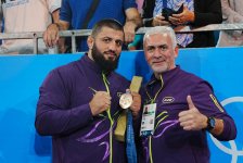 Azerbaijani wrestler secures Olympic bronze (PHOTO)
