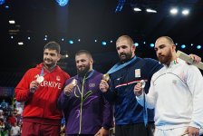 Azerbaijani wrestler secures Olympic bronze (PHOTO)