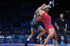 Azerbaijani wrestler Magomedkhan Magomedov wins bronze medal at Olympics (PHOTO/VIDEO)