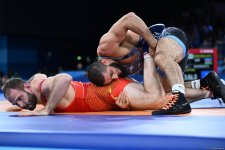 Azerbaijani wrestler Magomedkhan Magomedov wins bronze medal at Olympics (PHOTO/VIDEO)