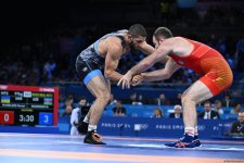 Azerbaijani wrestler Magomedkhan Magomedov wins bronze medal at Olympics (PHOTO/VIDEO)