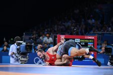 Azerbaijani wrestler Magomedkhan Magomedov wins bronze medal at Olympics (PHOTO/VIDEO)