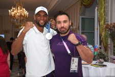 Meeting with medal-winning athletes held at Olympic House of Azerbaijan (PHOTO)