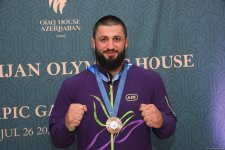 Meeting with medal-winning athletes held at Olympic House of Azerbaijan (PHOTO)