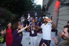 Meeting with medal-winning athletes held at Olympic House of Azerbaijan (PHOTO)