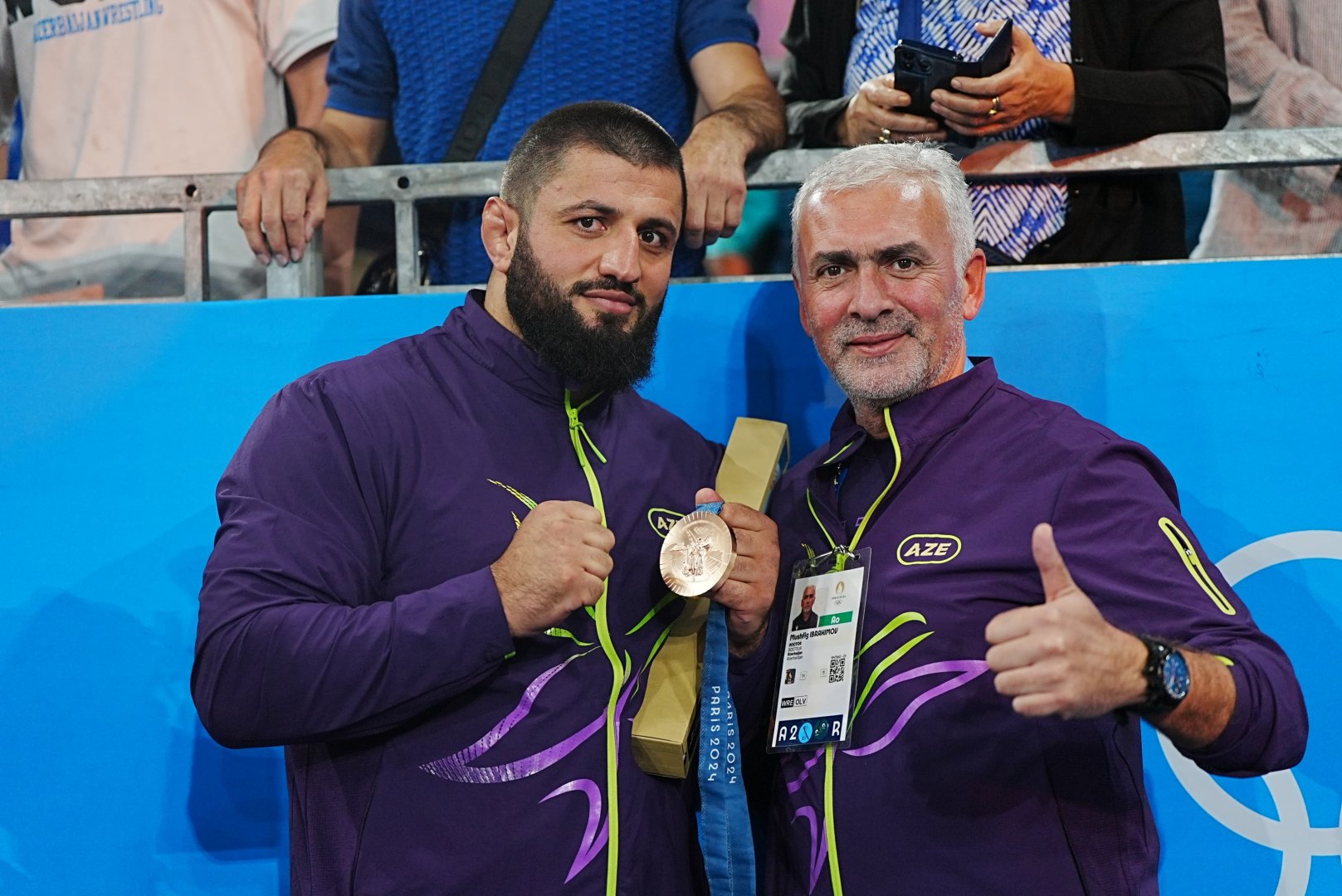 Azerbaijani wrestler secures Olympic bronze (PHOTO)