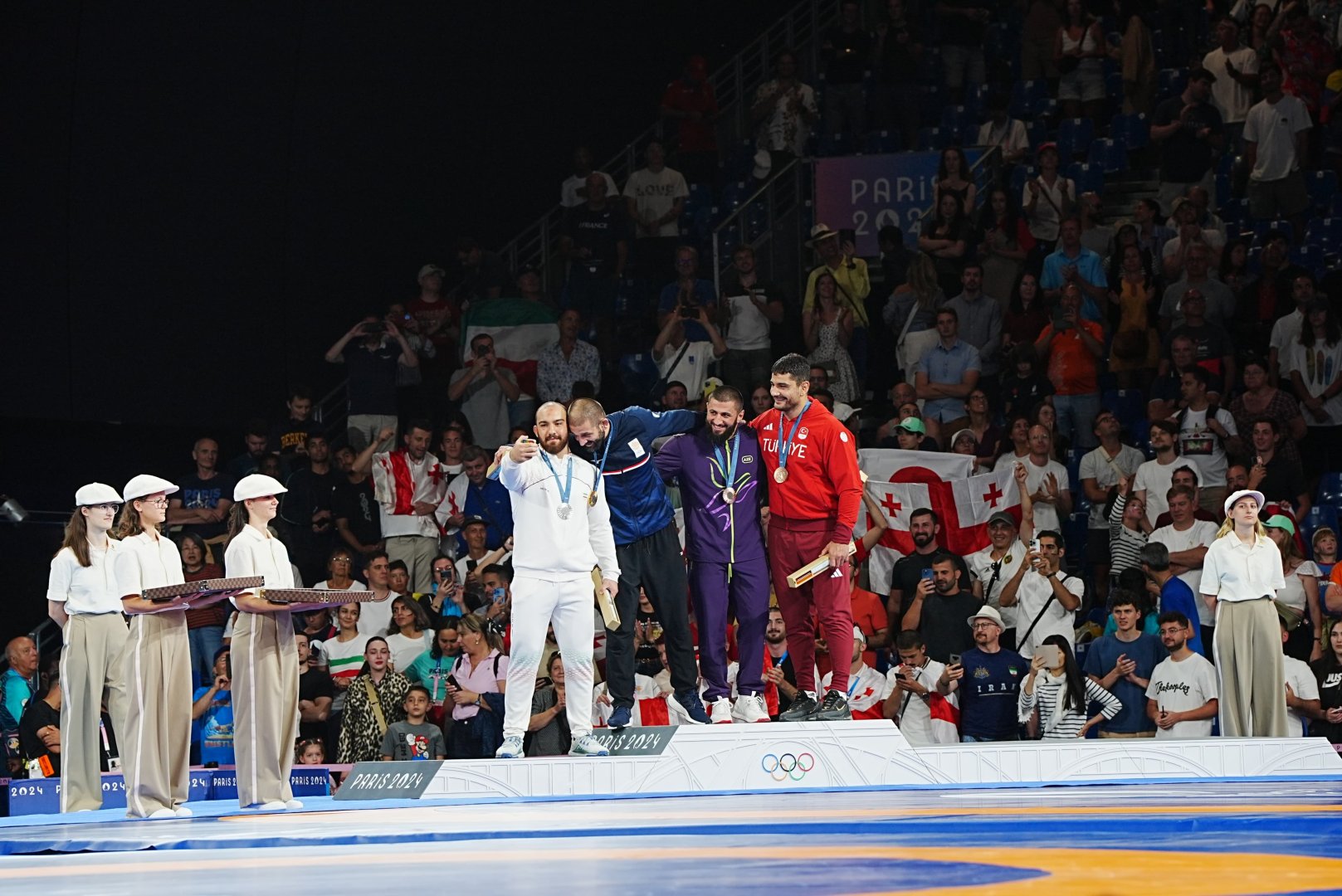 Azerbaijani wrestler secures Olympic bronze (PHOTO)