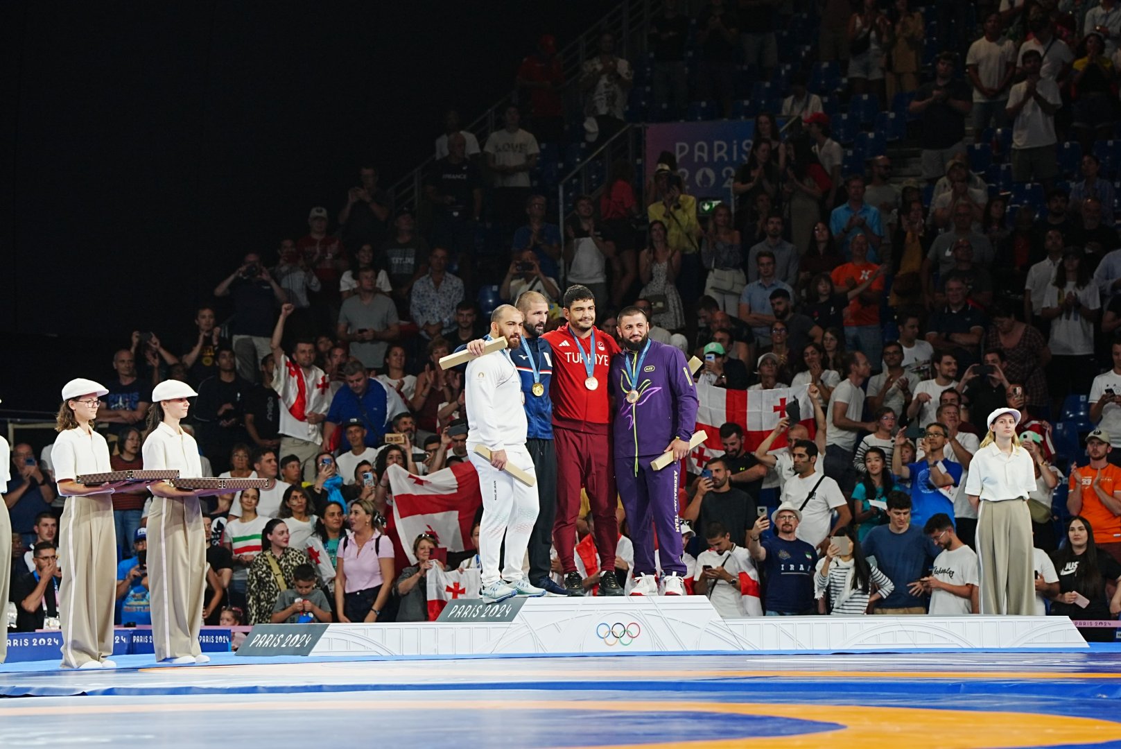 Azerbaijani wrestler secures Olympic bronze (PHOTO)