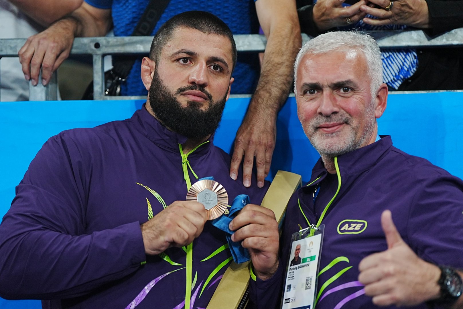 Azerbaijani wrestler secures Olympic bronze (PHOTO)