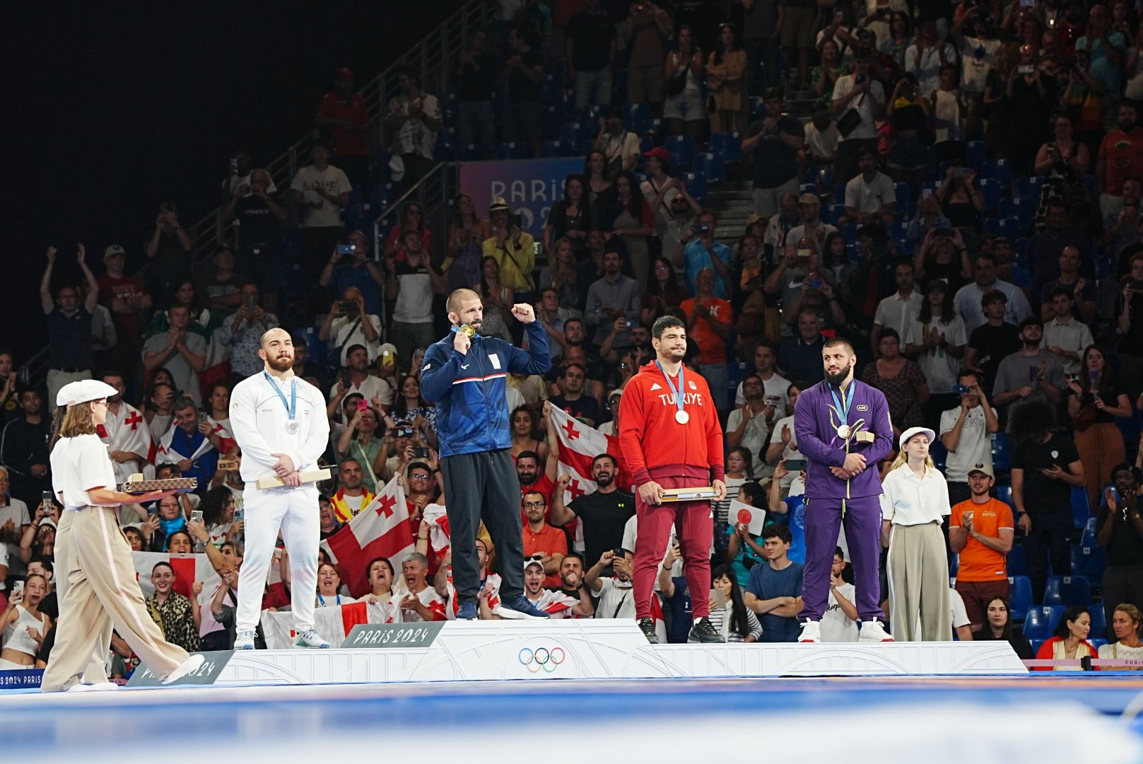 Azerbaijani wrestler secures Olympic bronze (PHOTO)