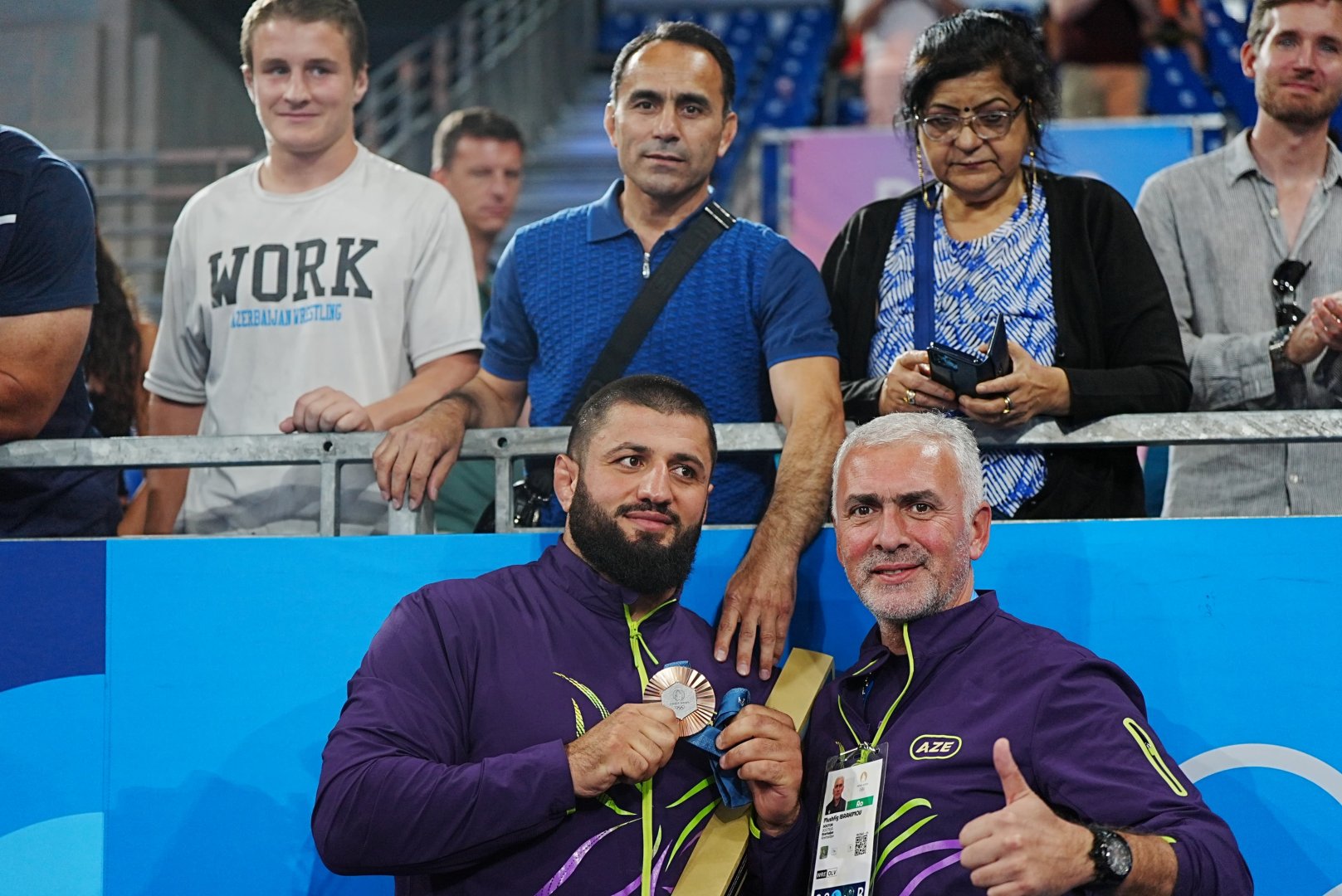 Azerbaijani wrestler secures Olympic bronze (PHOTO)