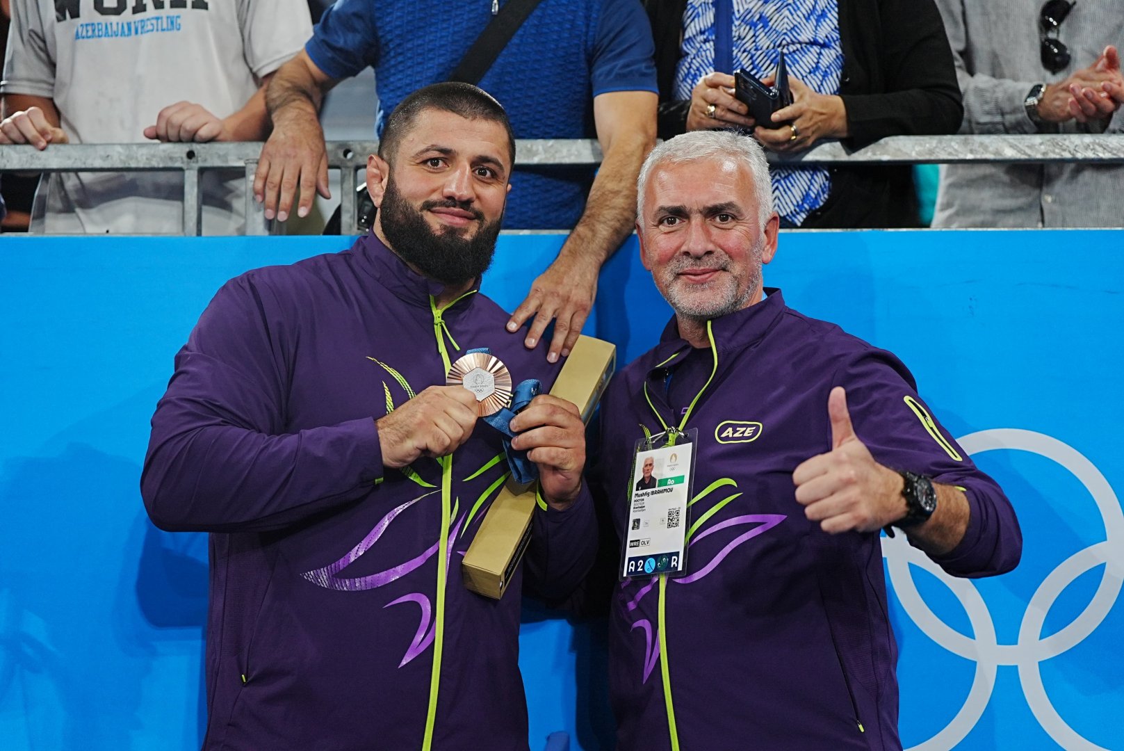 Azerbaijani wrestler secures Olympic bronze (PHOTO)