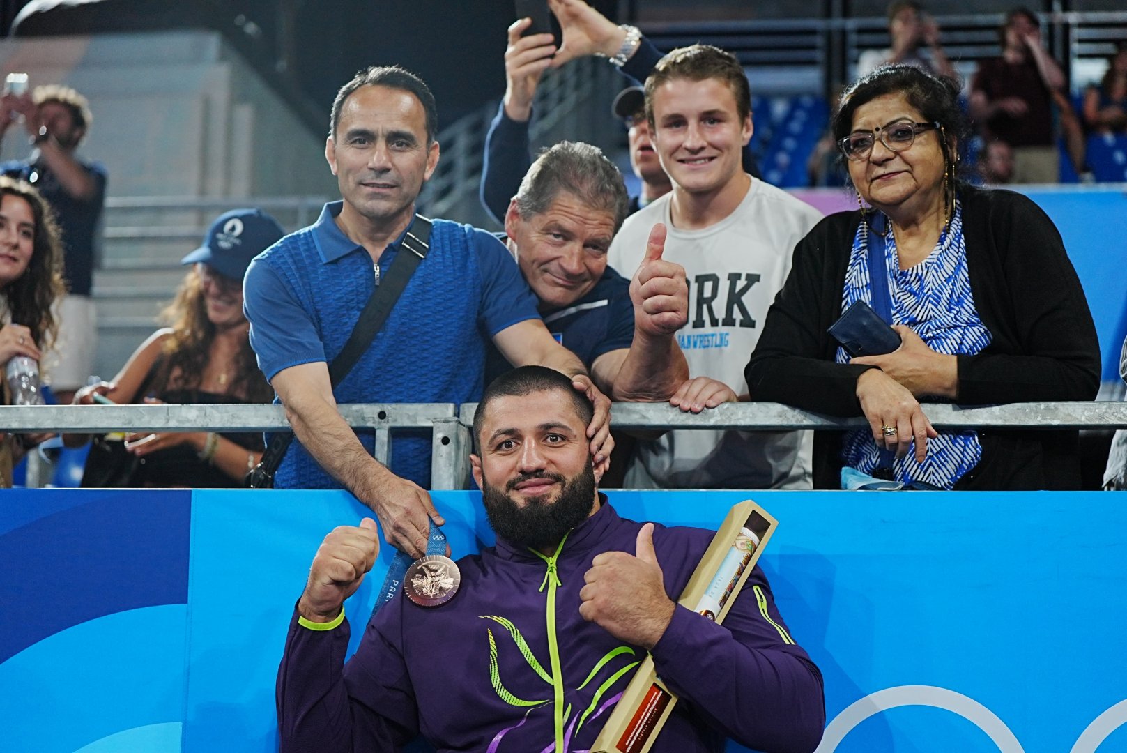 Azerbaijani wrestler secures Olympic bronze (PHOTO)