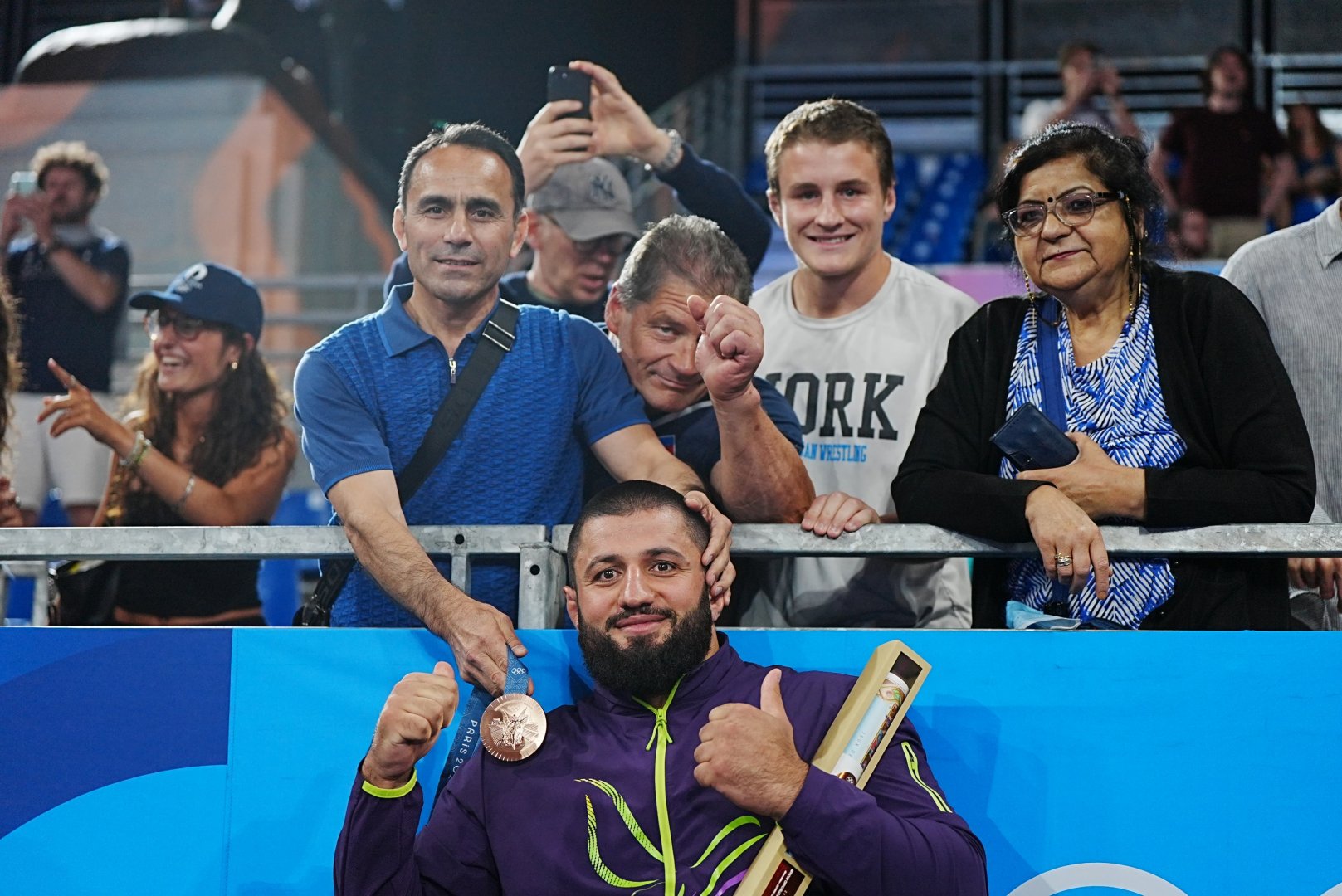 Azerbaijani wrestler secures Olympic bronze (PHOTO)