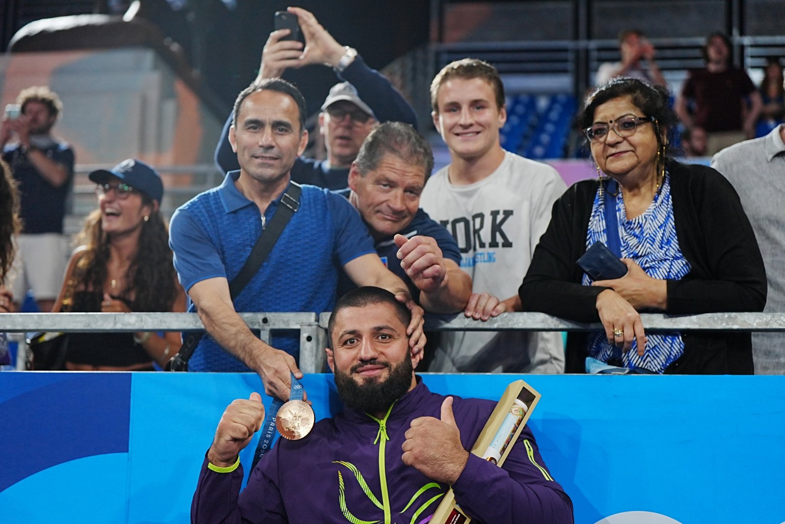 Azerbaijani wrestler secures Olympic bronze (PHOTO)