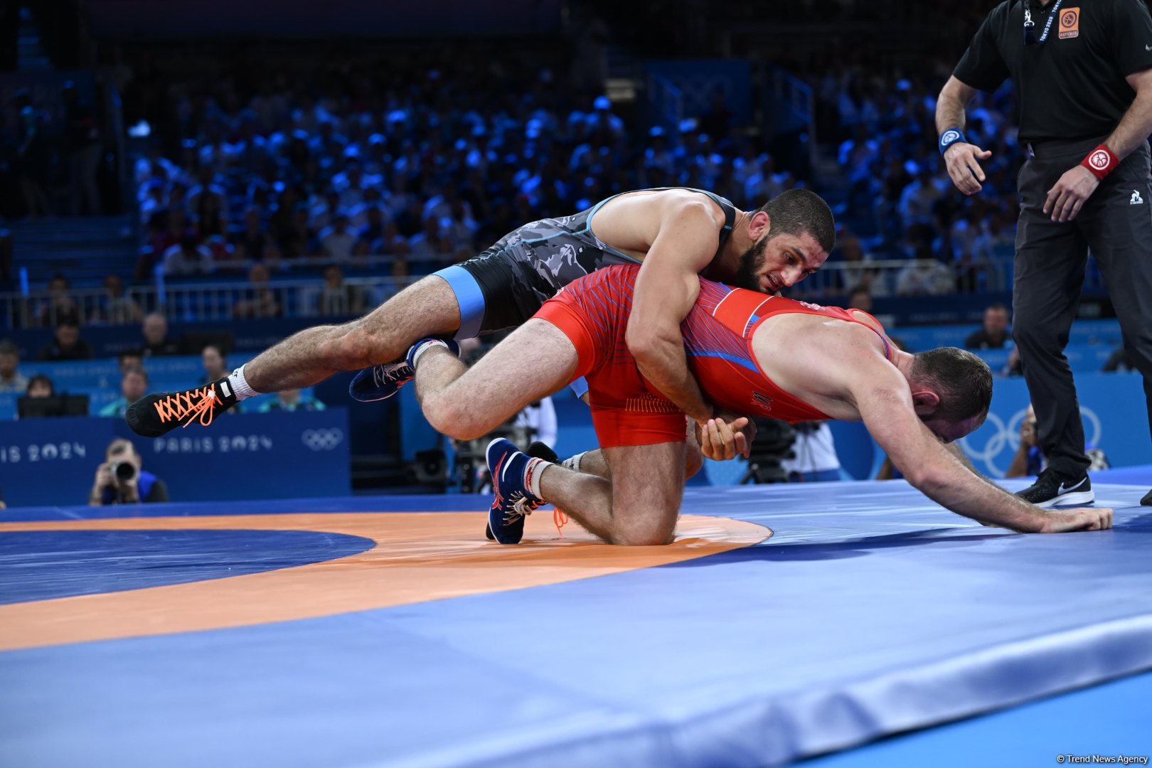 Azerbaijani wrestler Magomedkhan Magomedov wins bronze medal at Olympics (PHOTO/VIDEO)