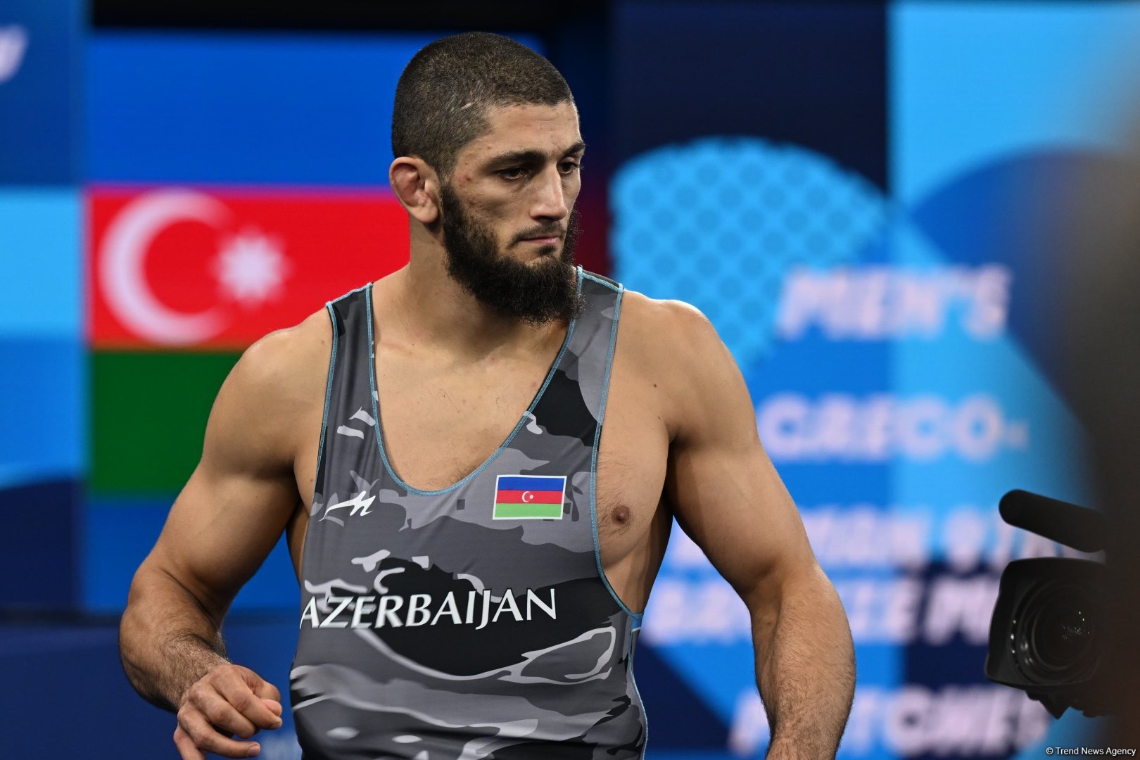 Azerbaijani wrestler Magomedkhan Magomedov wins bronze medal at Olympics (PHOTO/VIDEO)